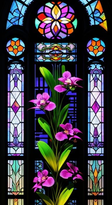 Orchids in the Temple of Light