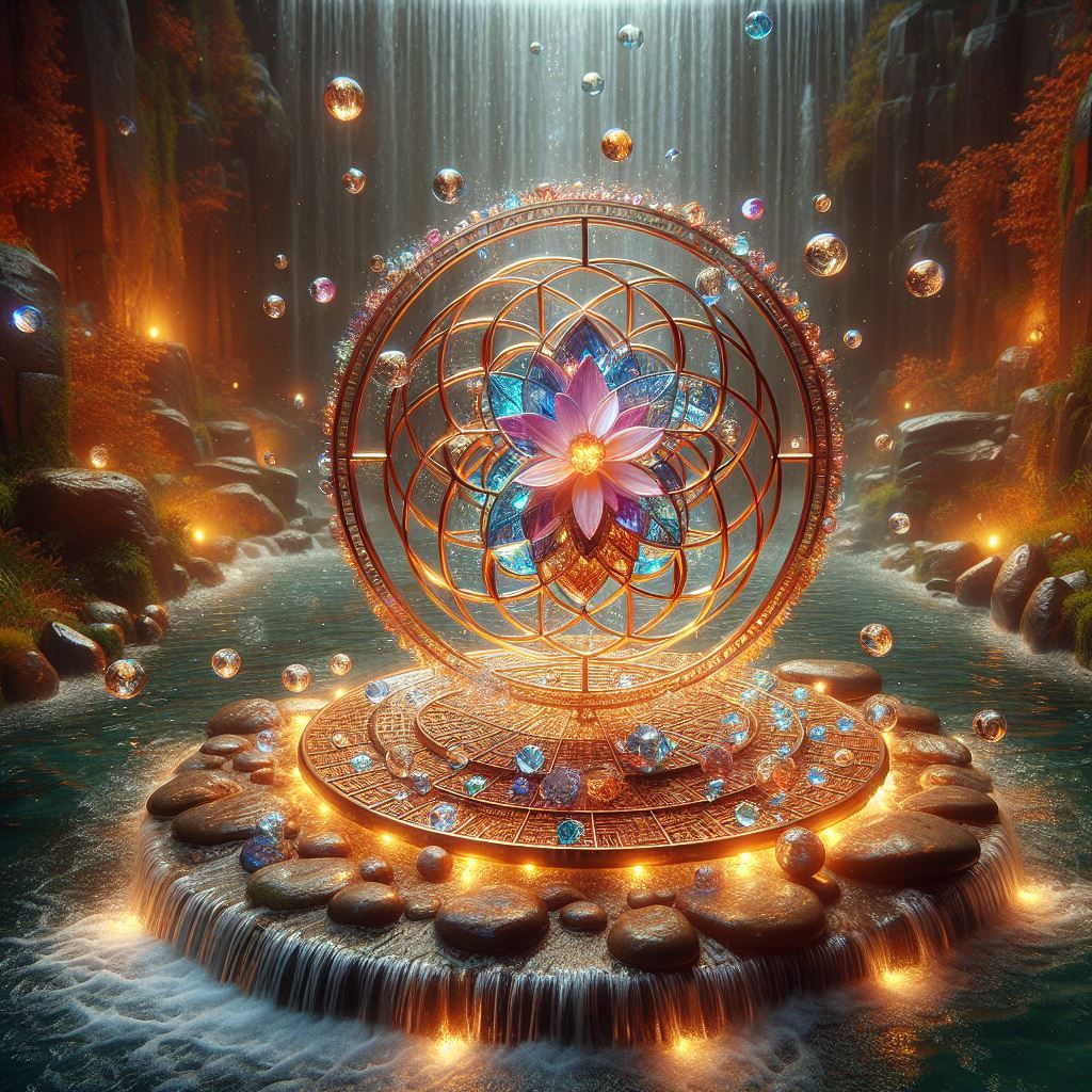 Crystal grid