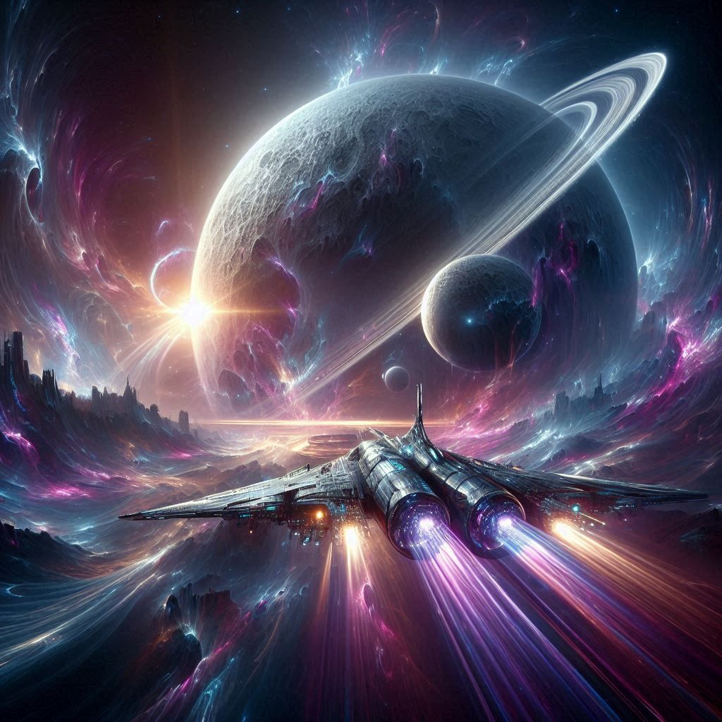 At the second planet turn left