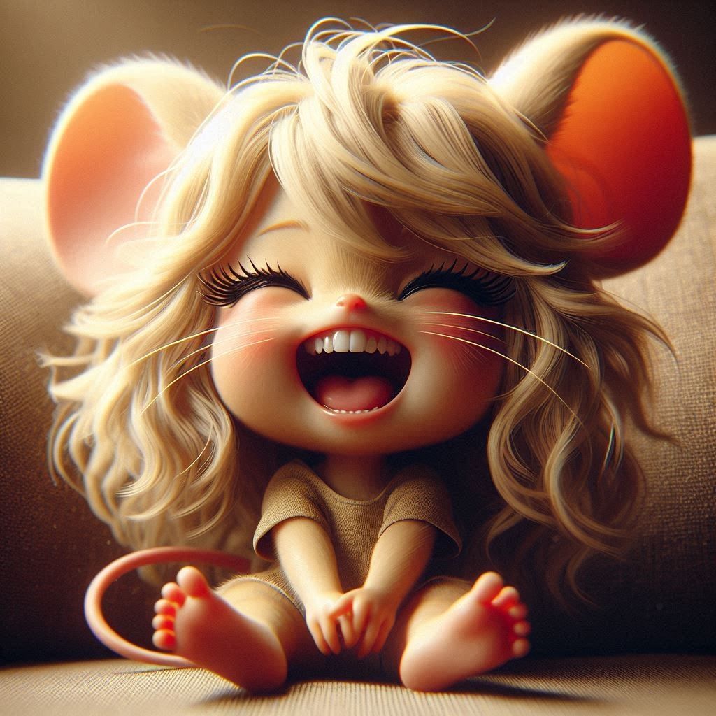 Mum is so funny, i can't stop laughing