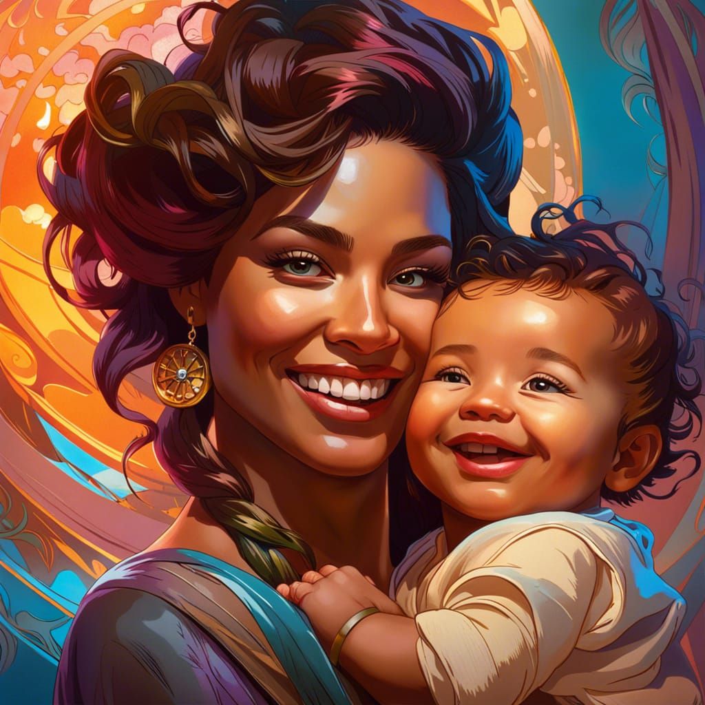 Joy and hope   by @Kittyshi