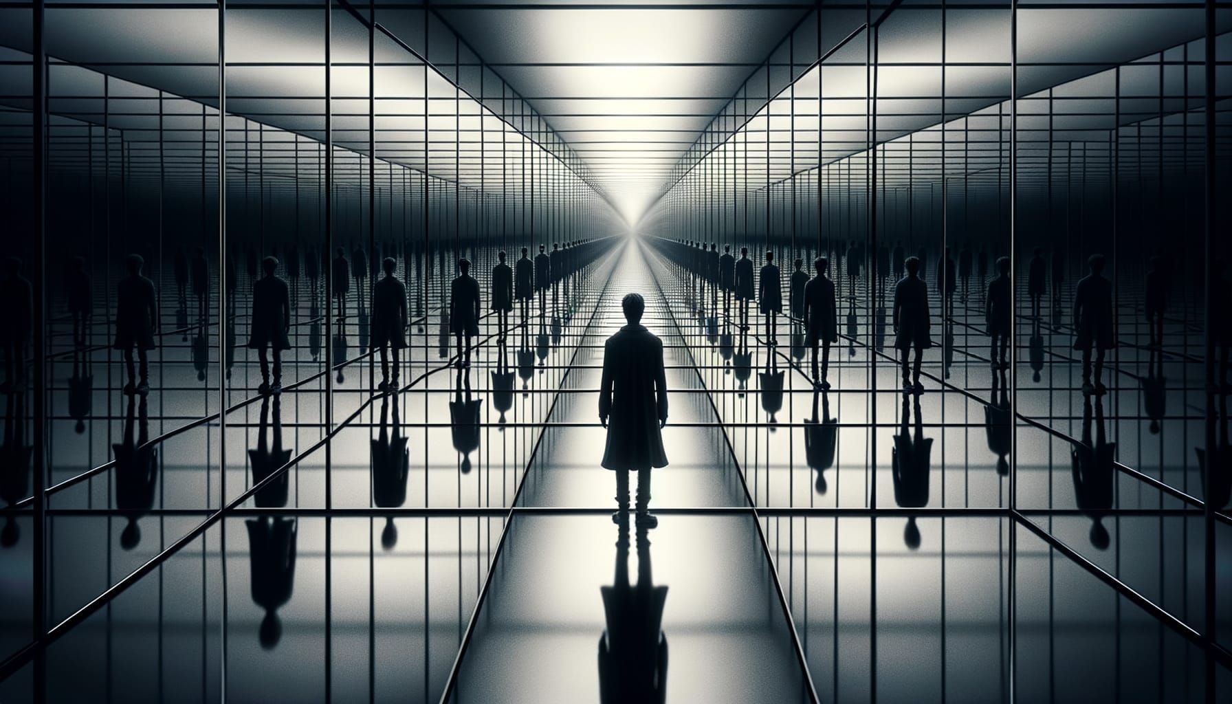 infinite mirror silhouette