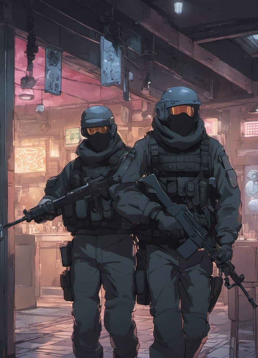 soldier duo - AI Generated Artwork - NightCafe Creator