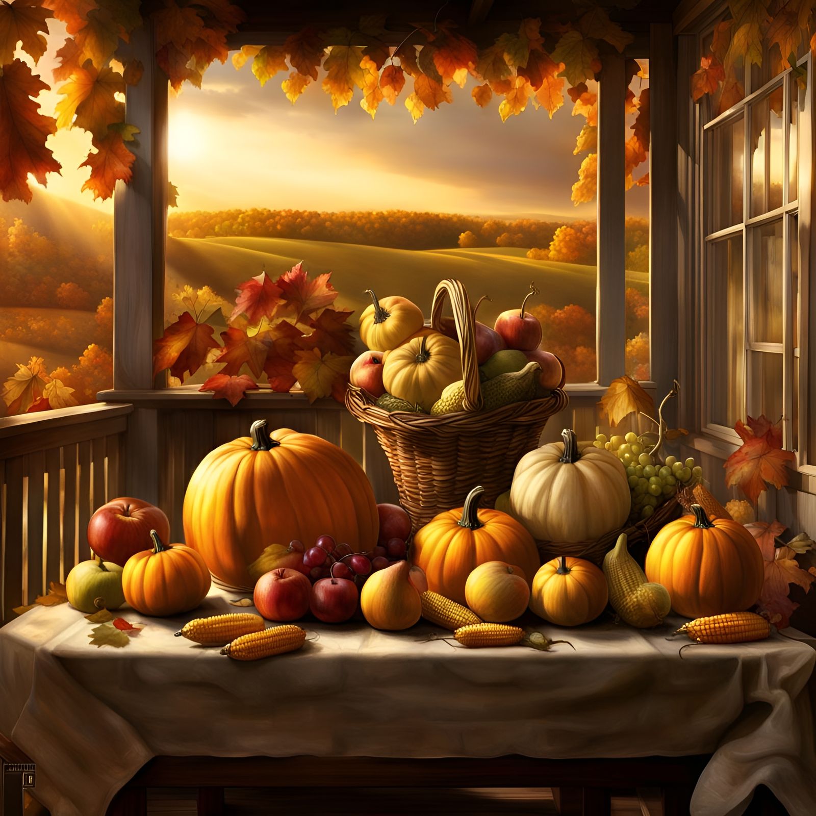 Fall Harvest  by @datura_dude