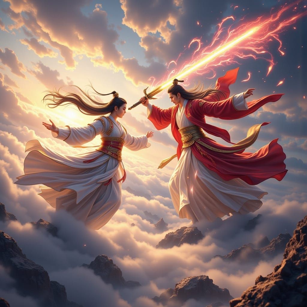 Battle in the clouds