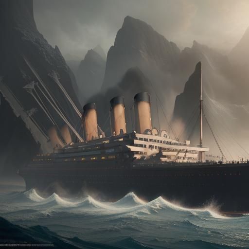 titanic - AI Generated Artwork - NightCafe Creator