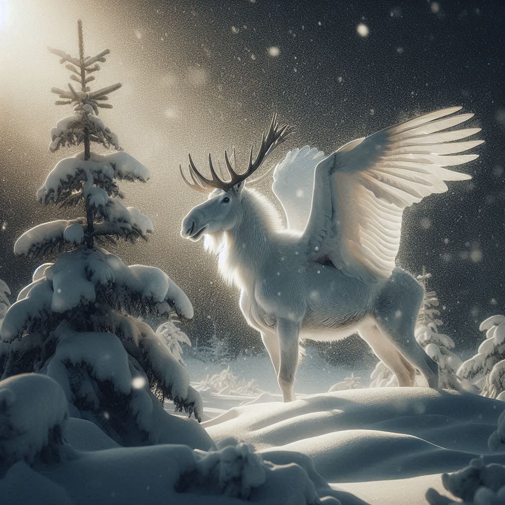 Winged Moose