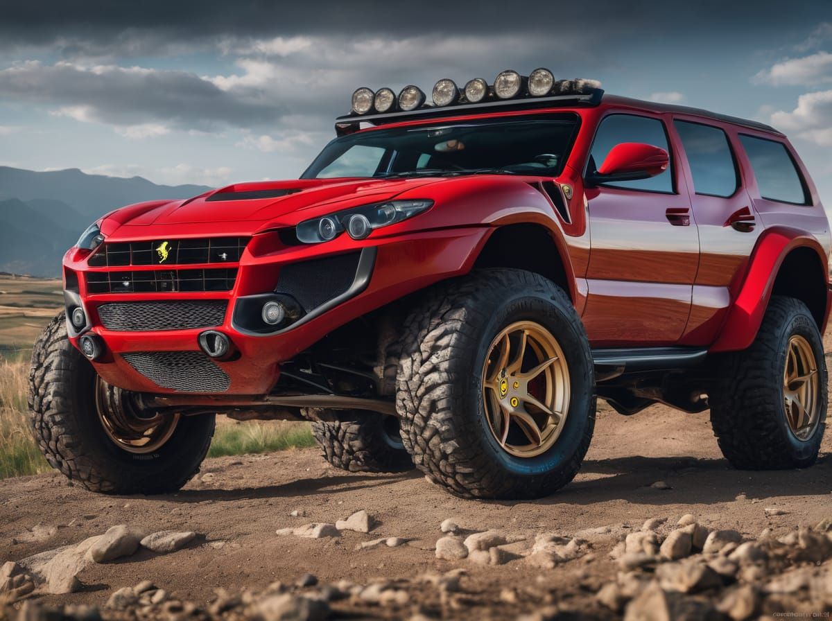 Ferrari 4x4 offroad