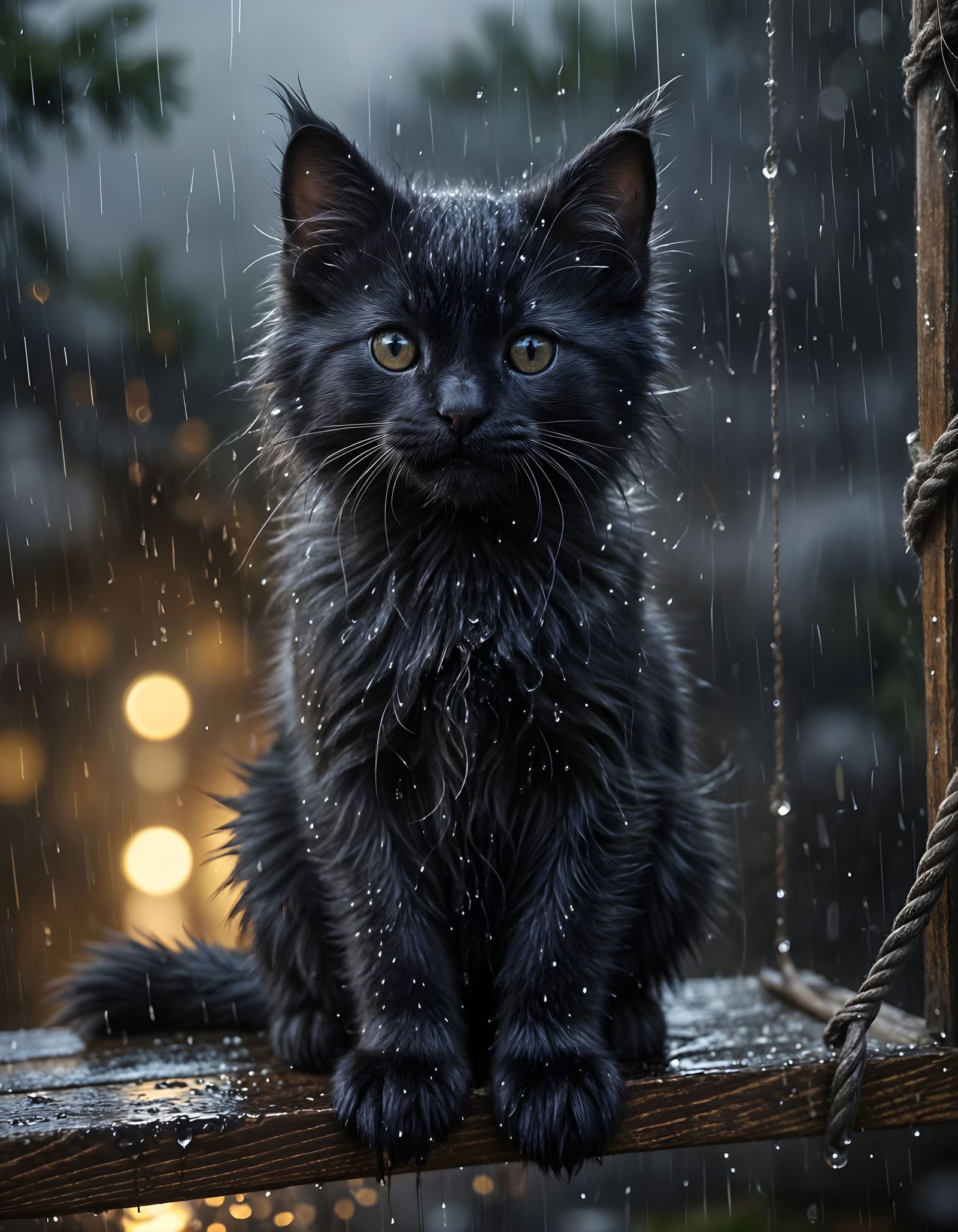 Stuck in the Rain  by @Adam Brown