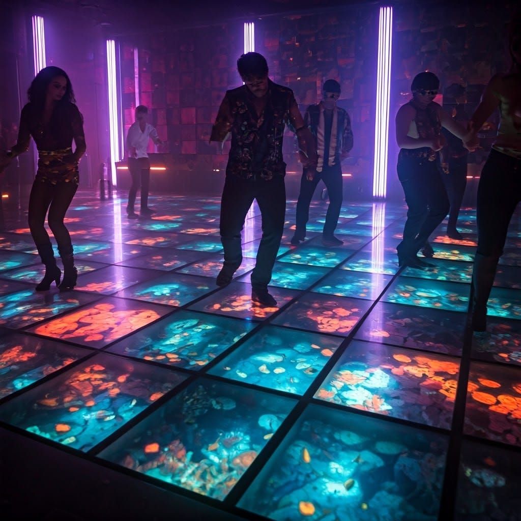 Disco aquariums  by @BM