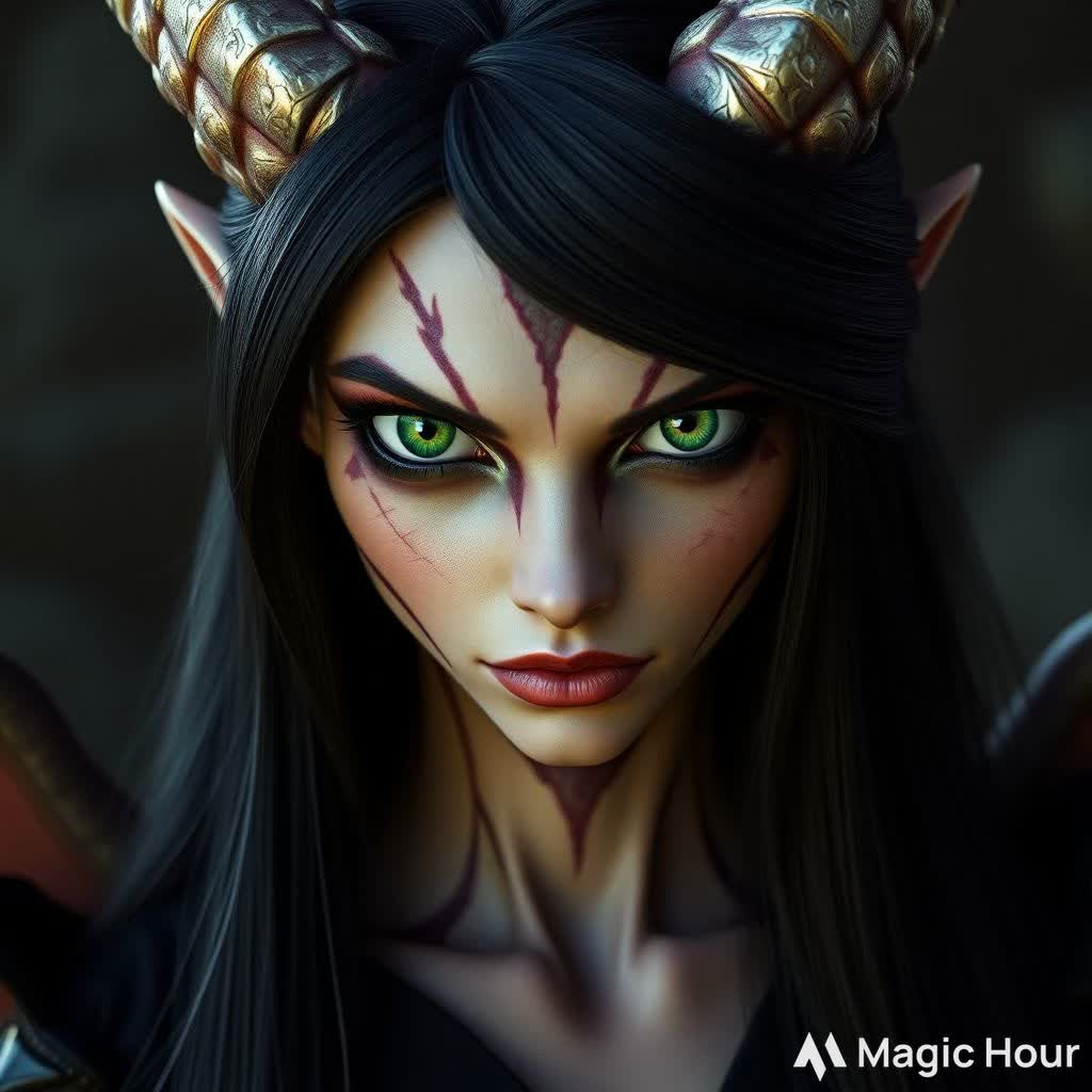 Very creative fictional fantasy art creations of a human ver...