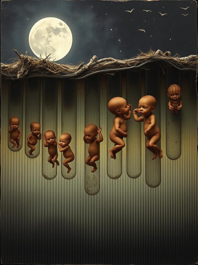 Duchampian Dystopia: Rogue Waves and Test Tube Babies