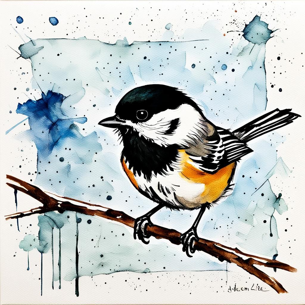 Black-capped chickadee