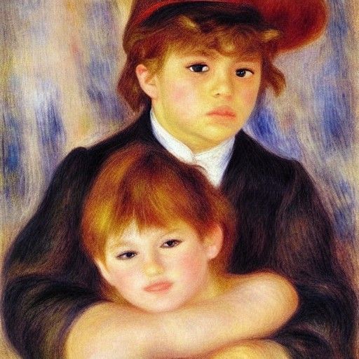Niños hermanos
