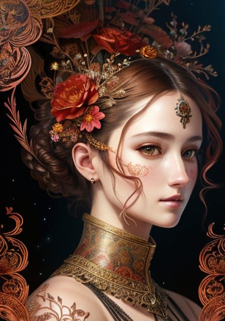 Be sure to wear some flowers in your hair..