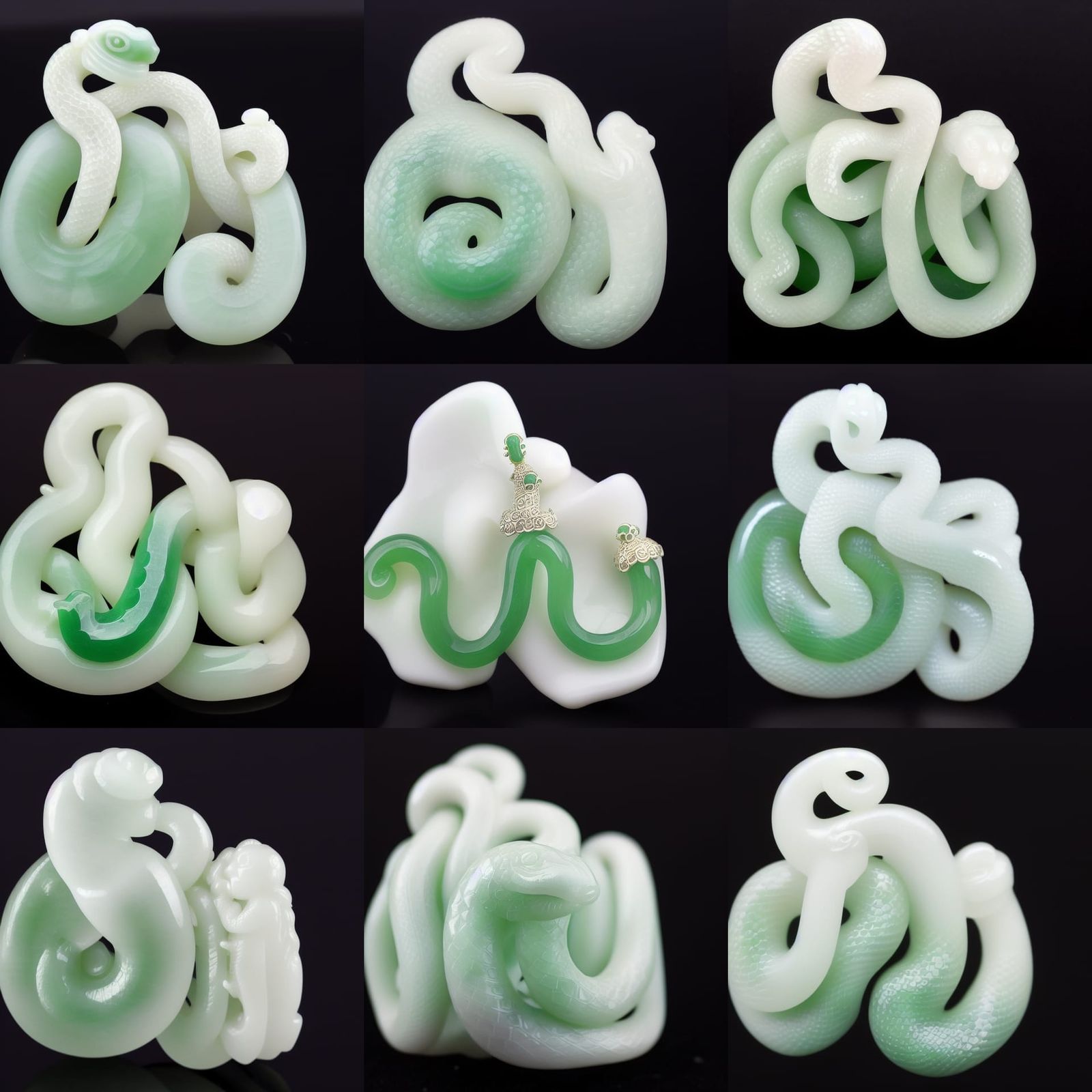 precious jade Snake