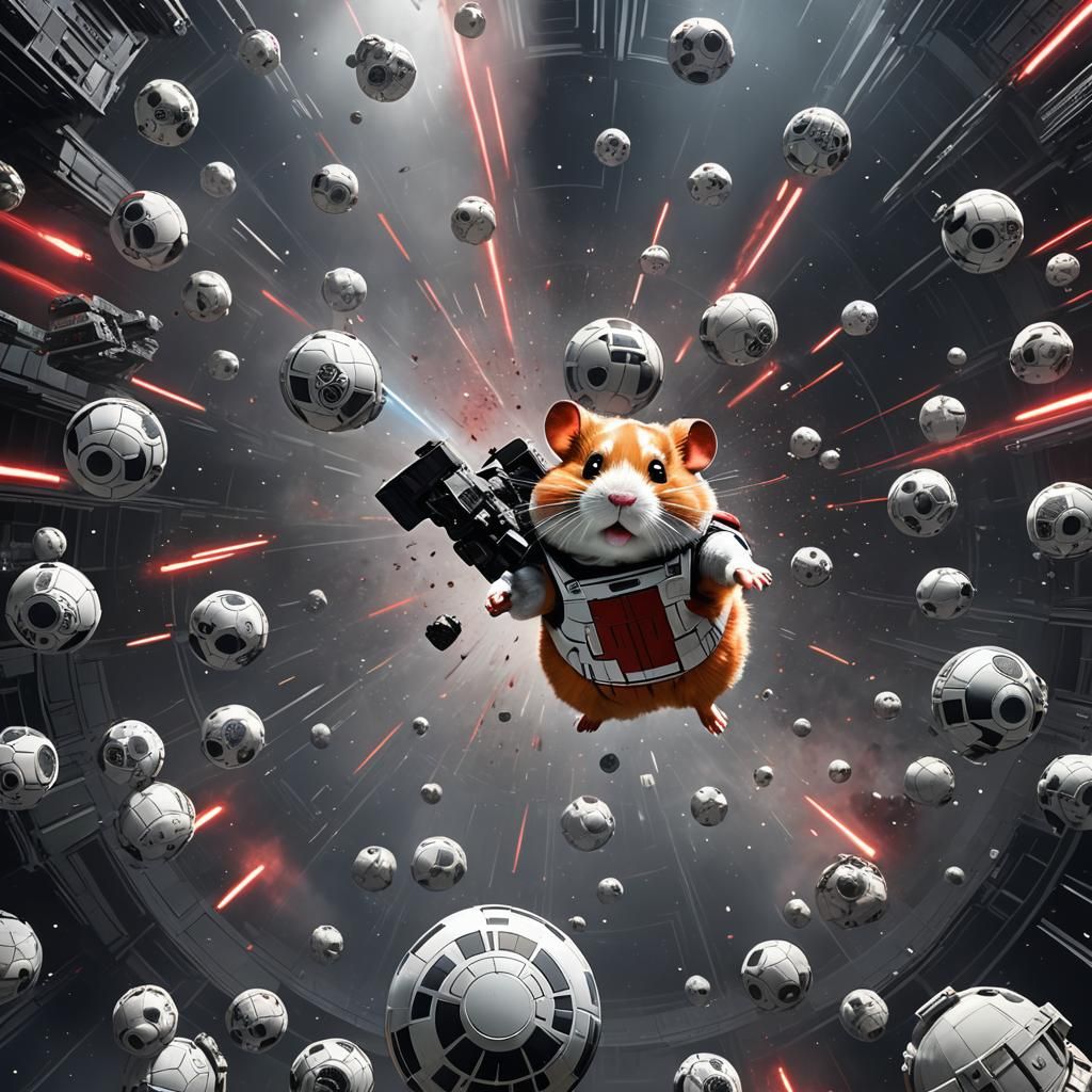 Flying Star Hamster
