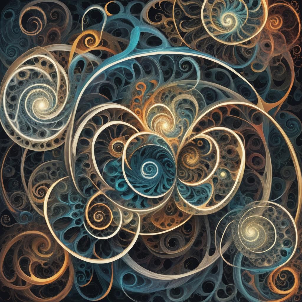 Abnormal Synchronized Chaos generates infinite spirals of mu...