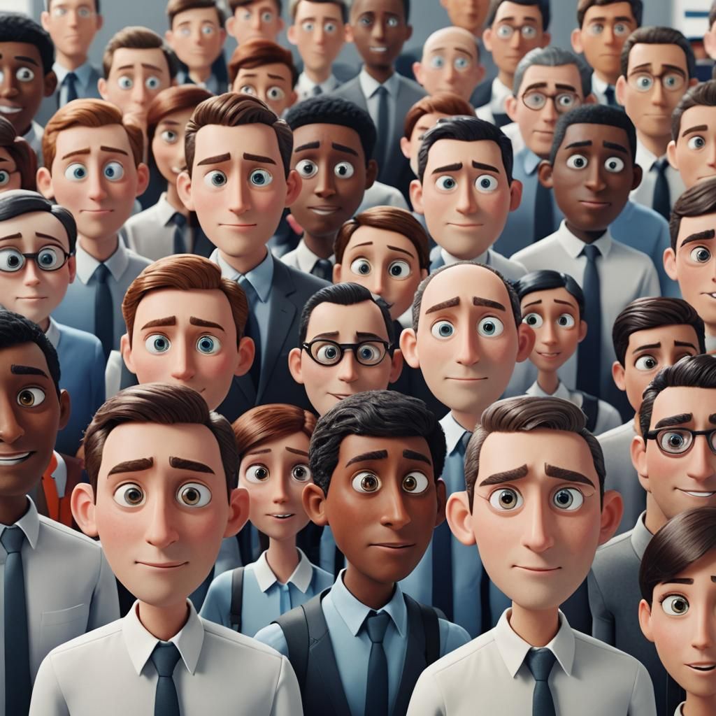 The many phases of office worker