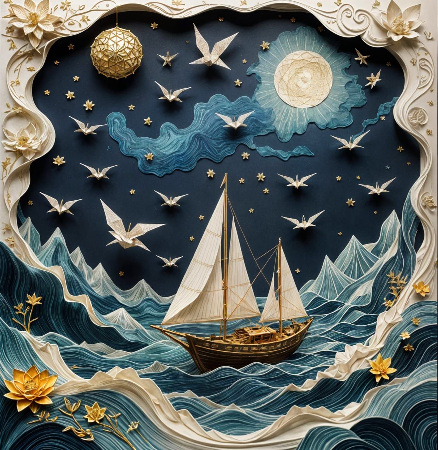 Nautigami  by @Abraham D