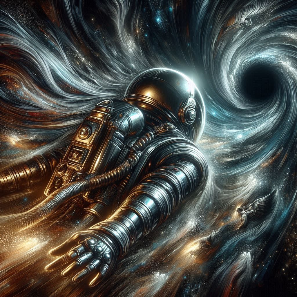 falling into a black hole