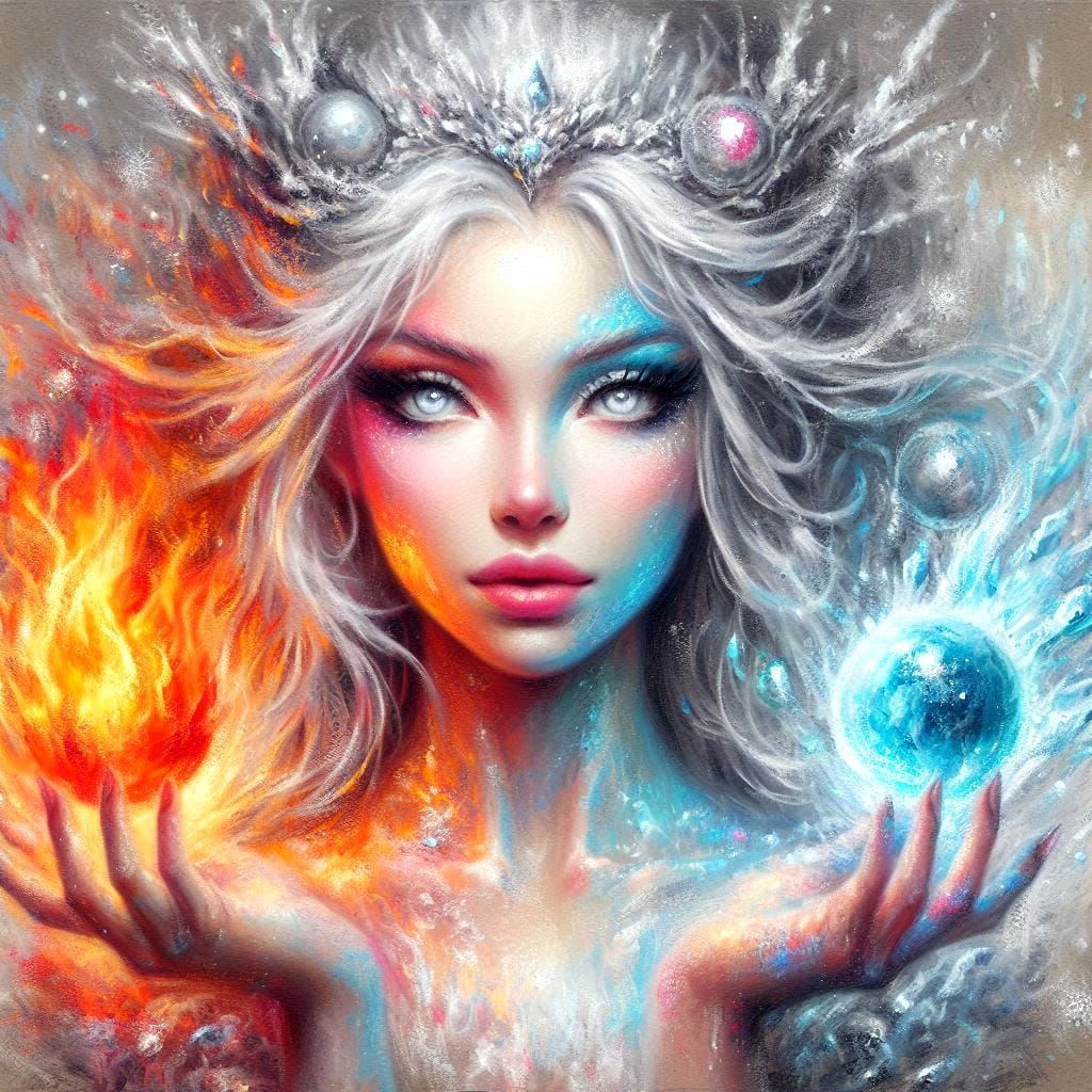 Goddess of Fire and Ice