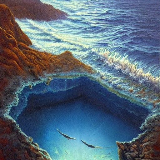 What lies beneath the oceans depths
