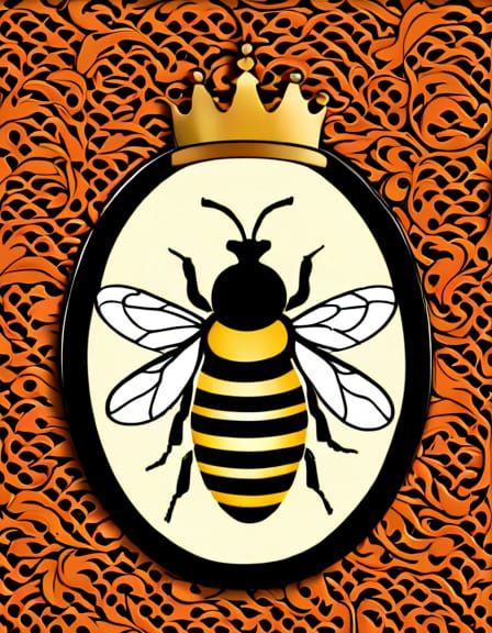 "Title: Queen Bee's Digital Media", FONT-SIZE 28 pt, Title: FONT-STYLE Serif font, typography, "Queen Bee's Digital Medi...
