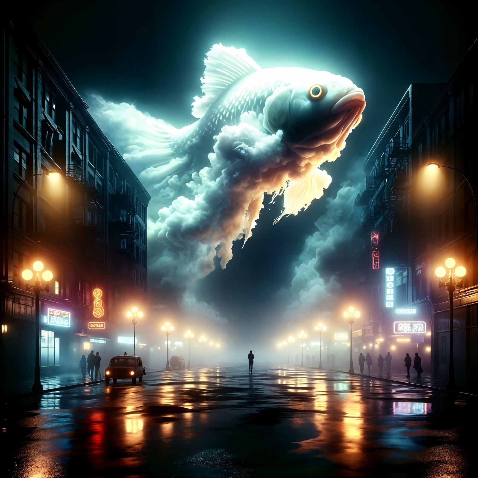 Goldfish in the Clouds