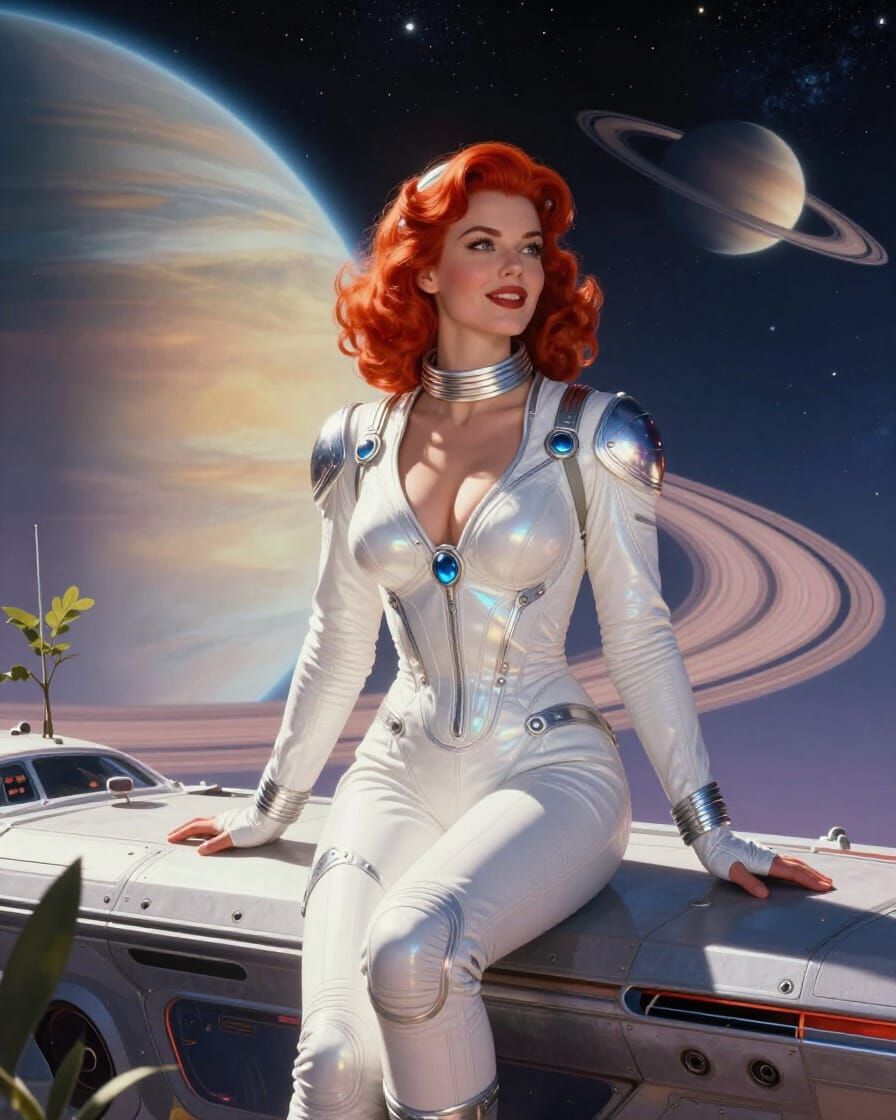 Sexiest Space Woman – Gloss Forever Suit