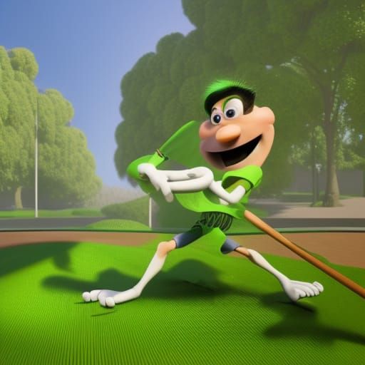 weezer but with green