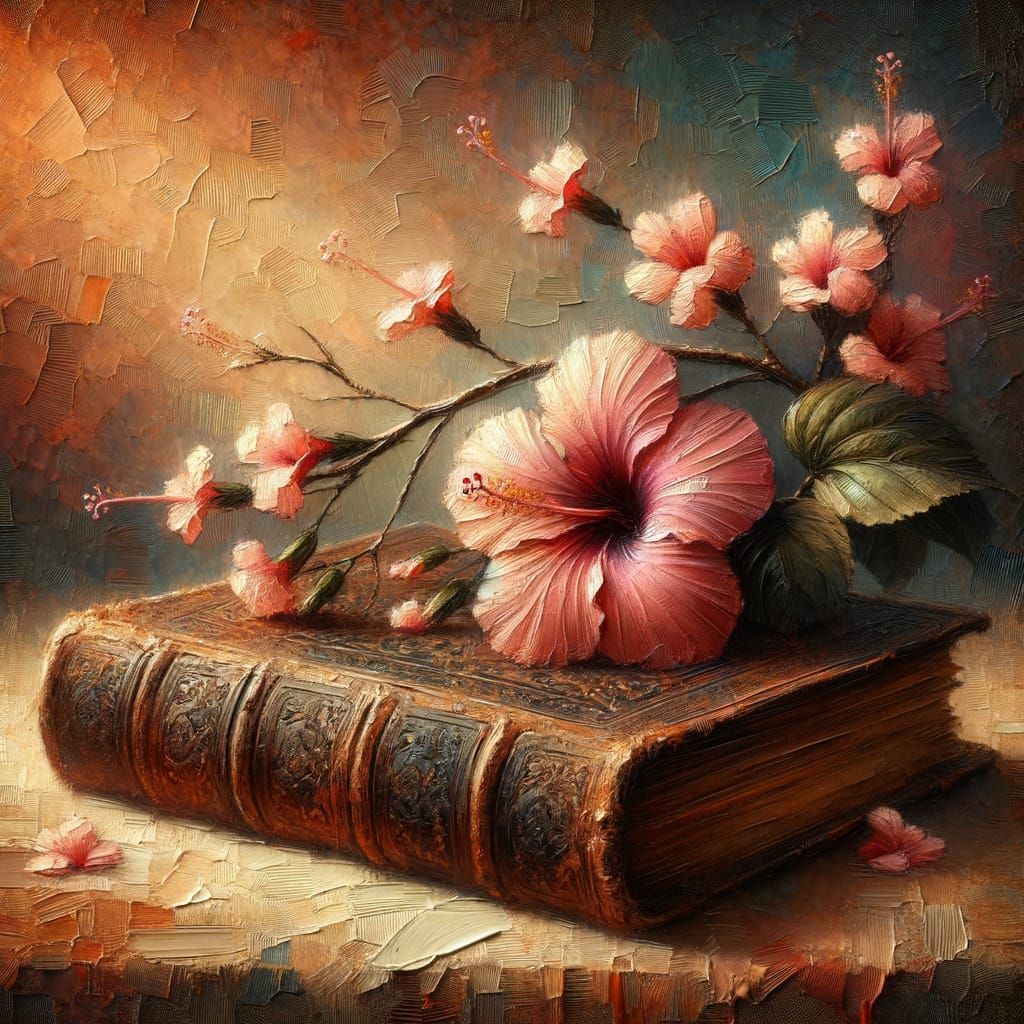 Ancient Leather-Bound Book  by @MsJak2u