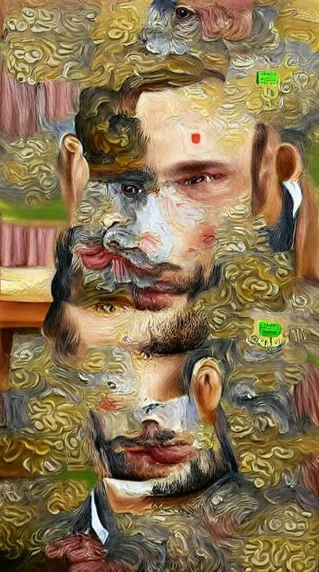 AI-generated Portrait of a Man