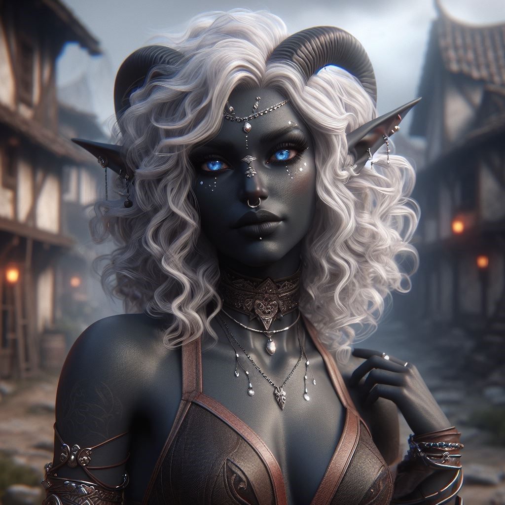 Drow woman