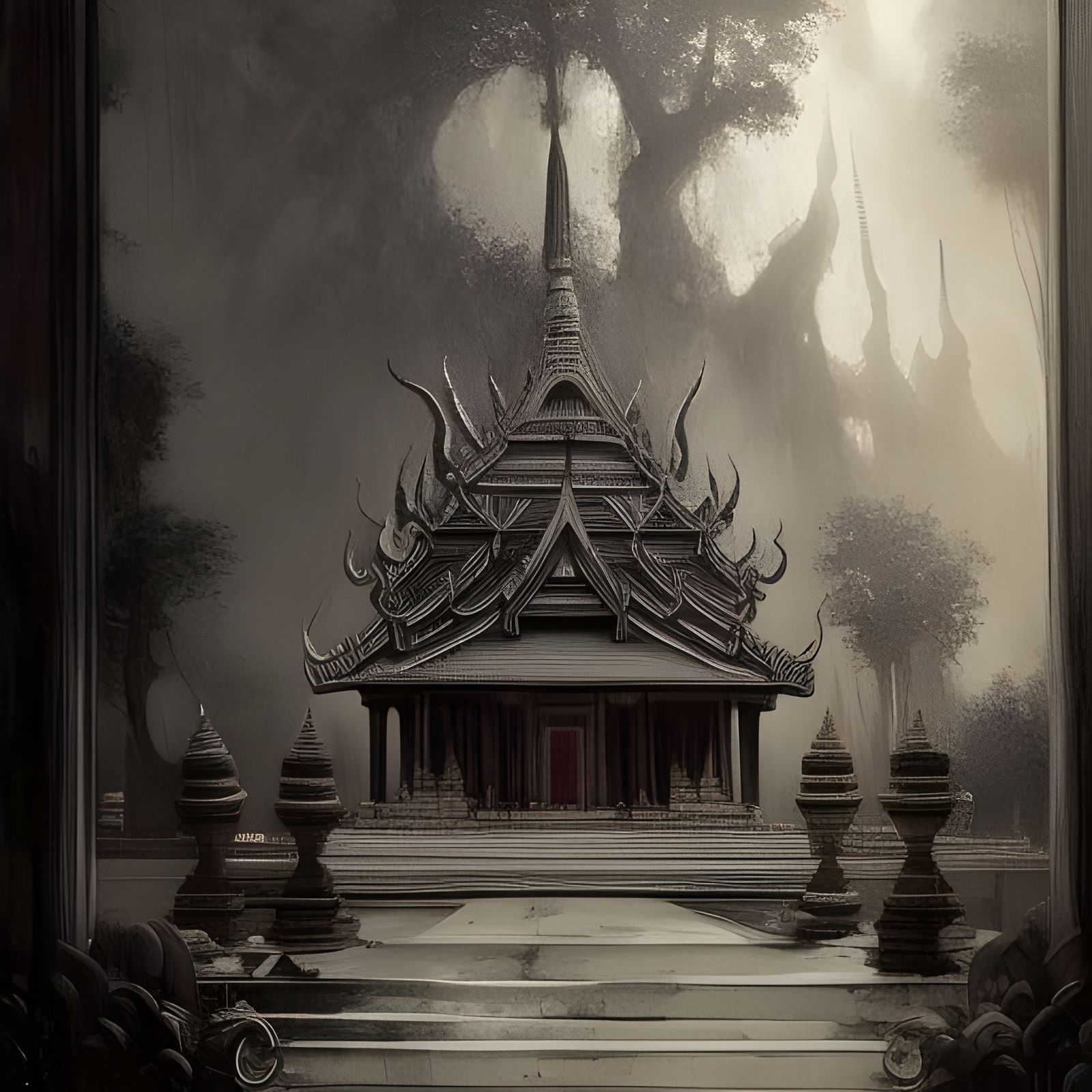 Ancient Thai temple