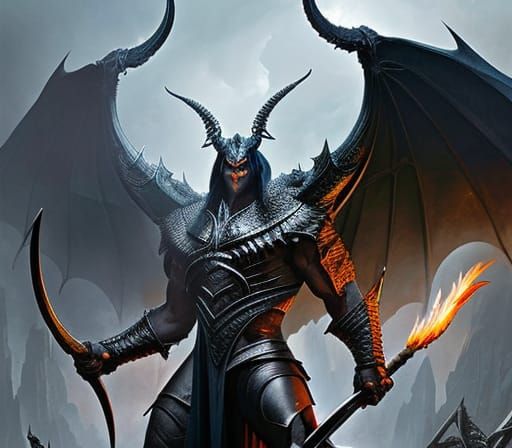 the evil demon Balrog is a demonic monster served the Dark Lord Morgoth ...