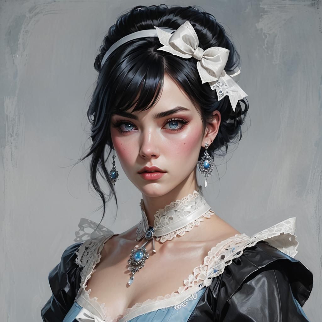 Blue maid