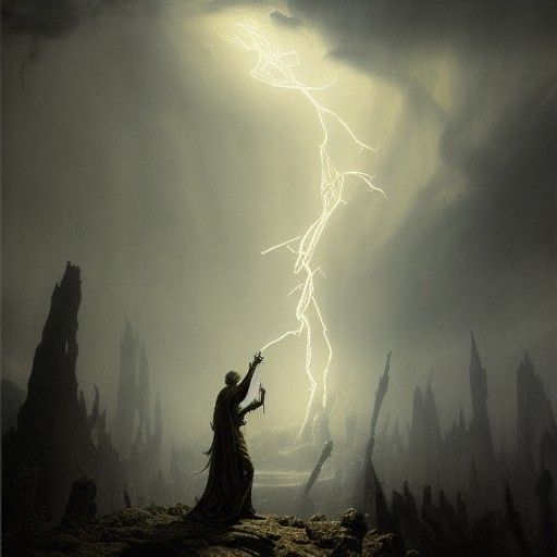 King playing with his Lightning