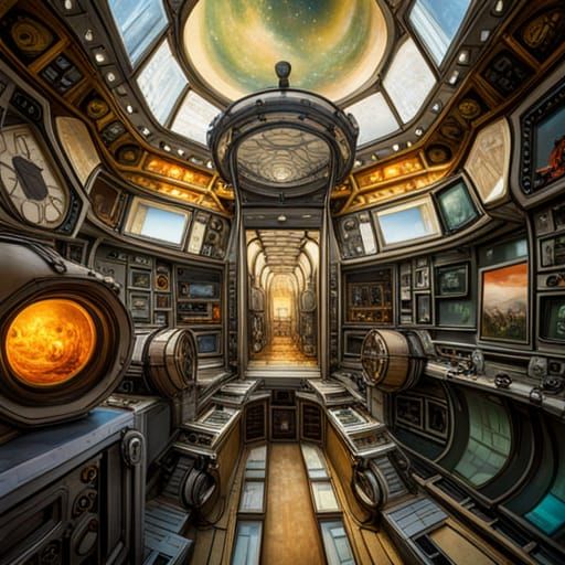 GALACTIC EXPLORATION SPACE STATION