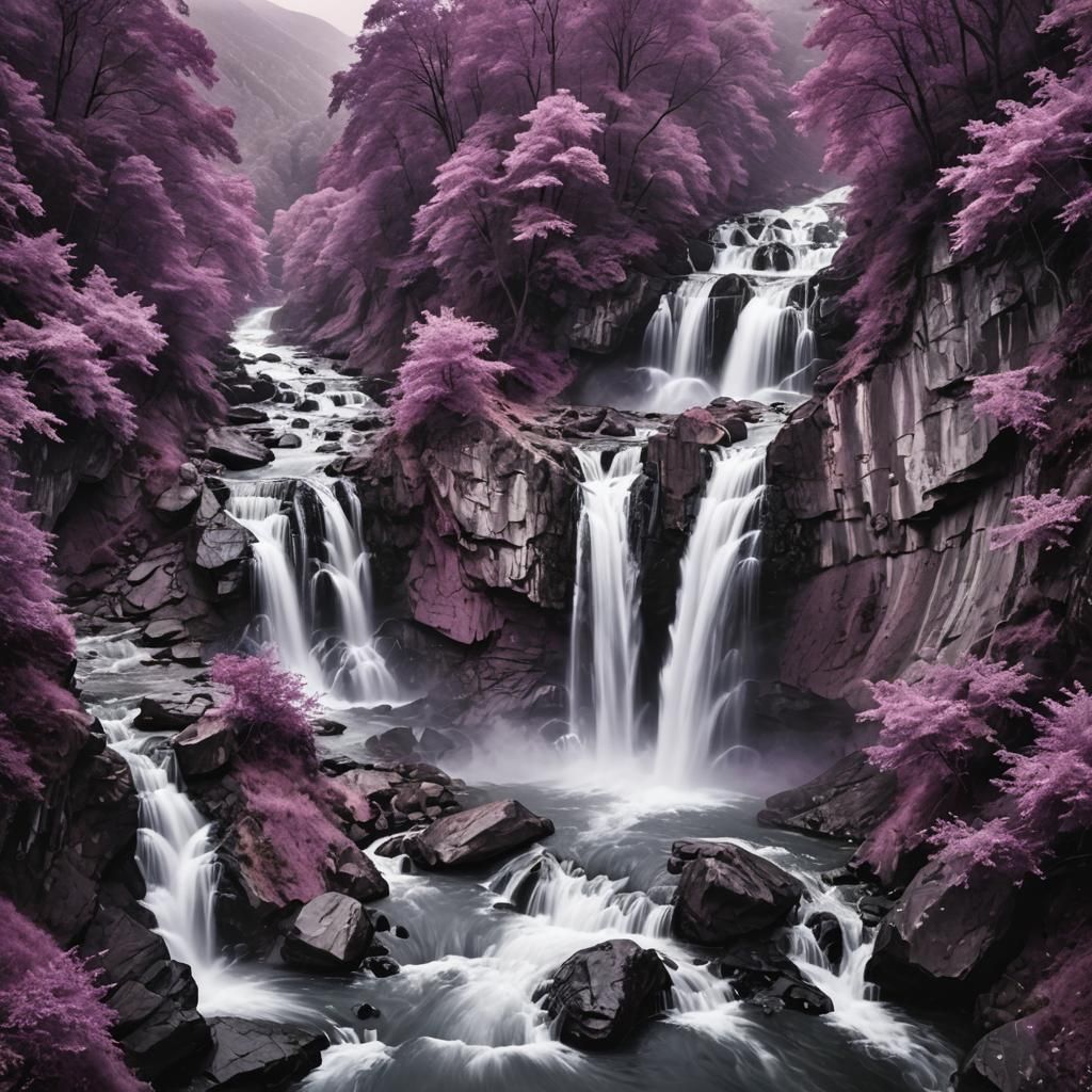 Monochrome purple