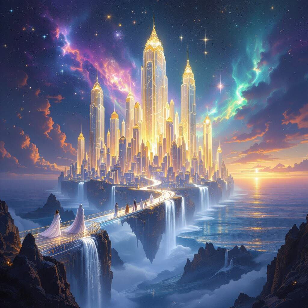 Eternal Symphony of Light  by @Solitary Witch