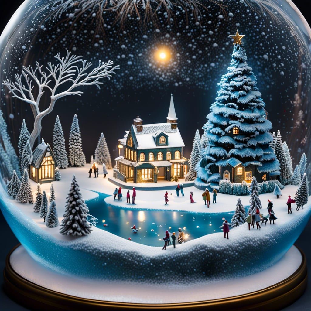 Snow Globe: Christmas Memories in Glass  by @undefined