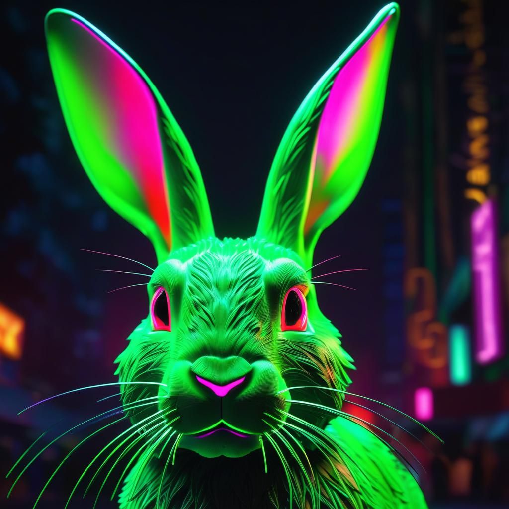 Biopunk rabbit