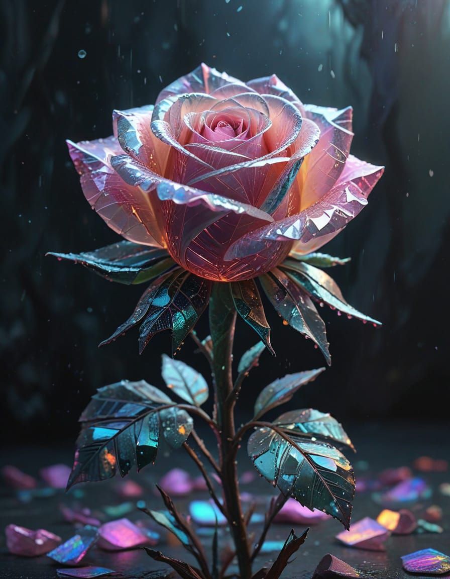 One perfect rose