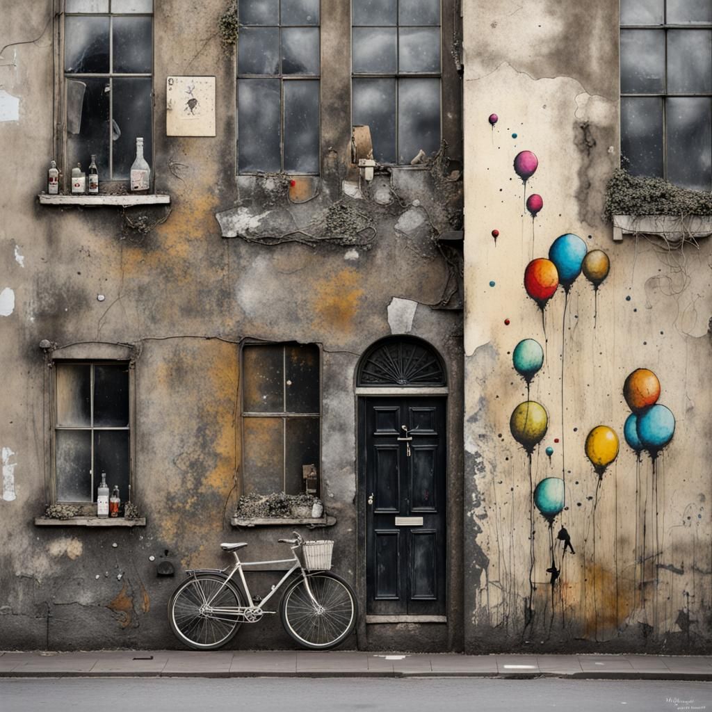 The Balloons Next Door  by @Pigfarmer Jr