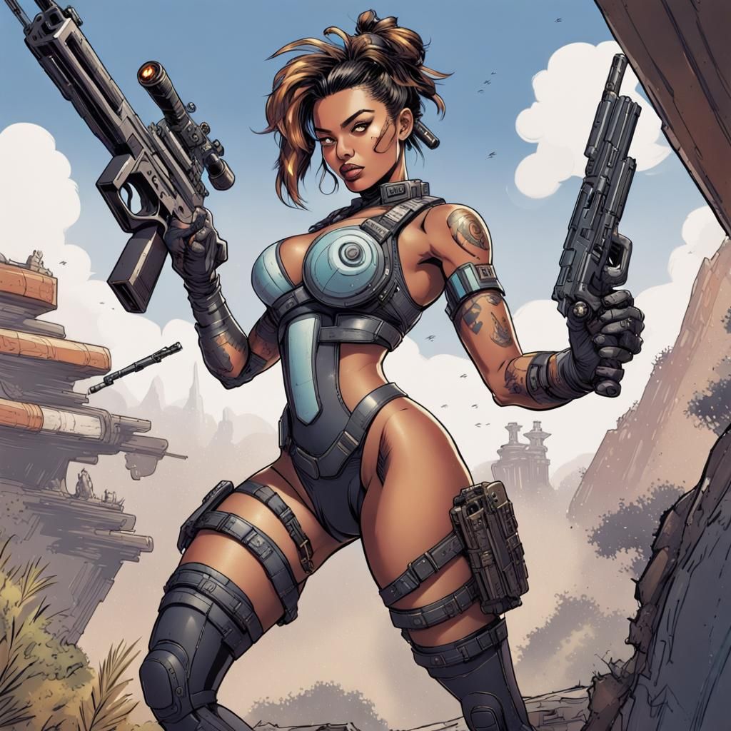 Apex legends Loba - AI Generated Artwork - NightCafe Creator