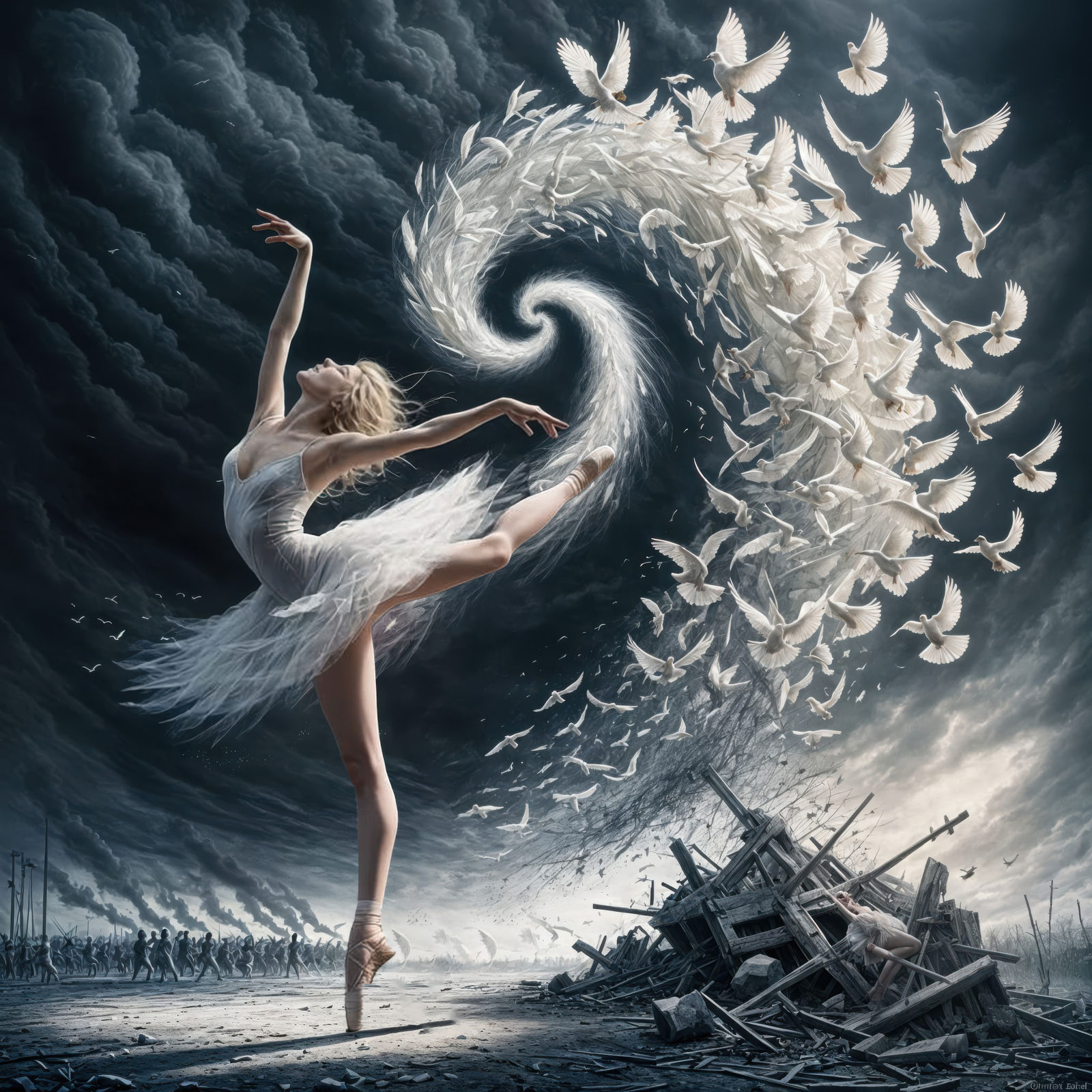 Peace, still turning