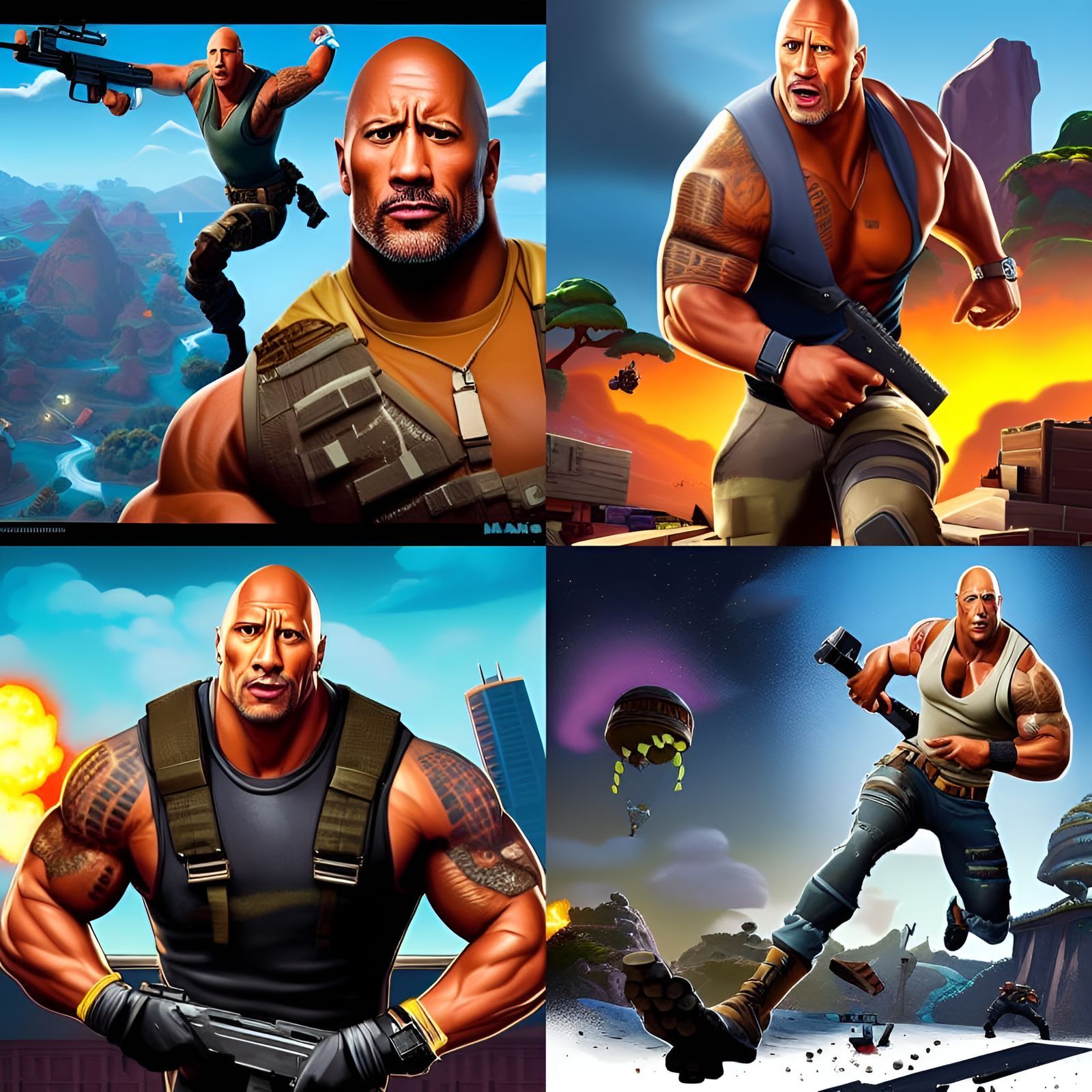 Dwayne "The Rock" Johnson in Fortnite