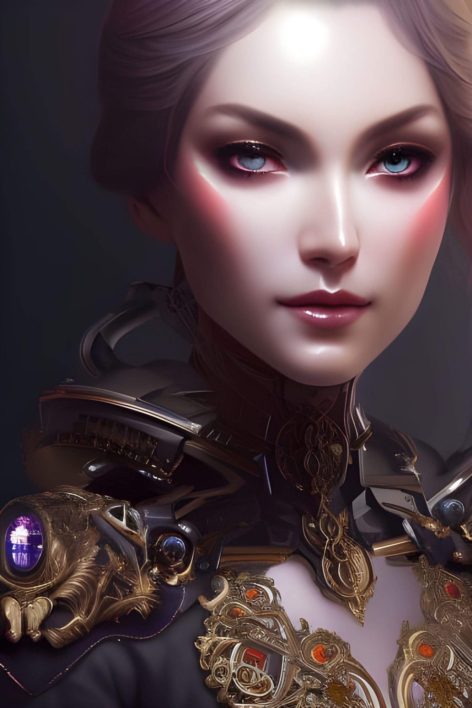Intricate Cyber Knight