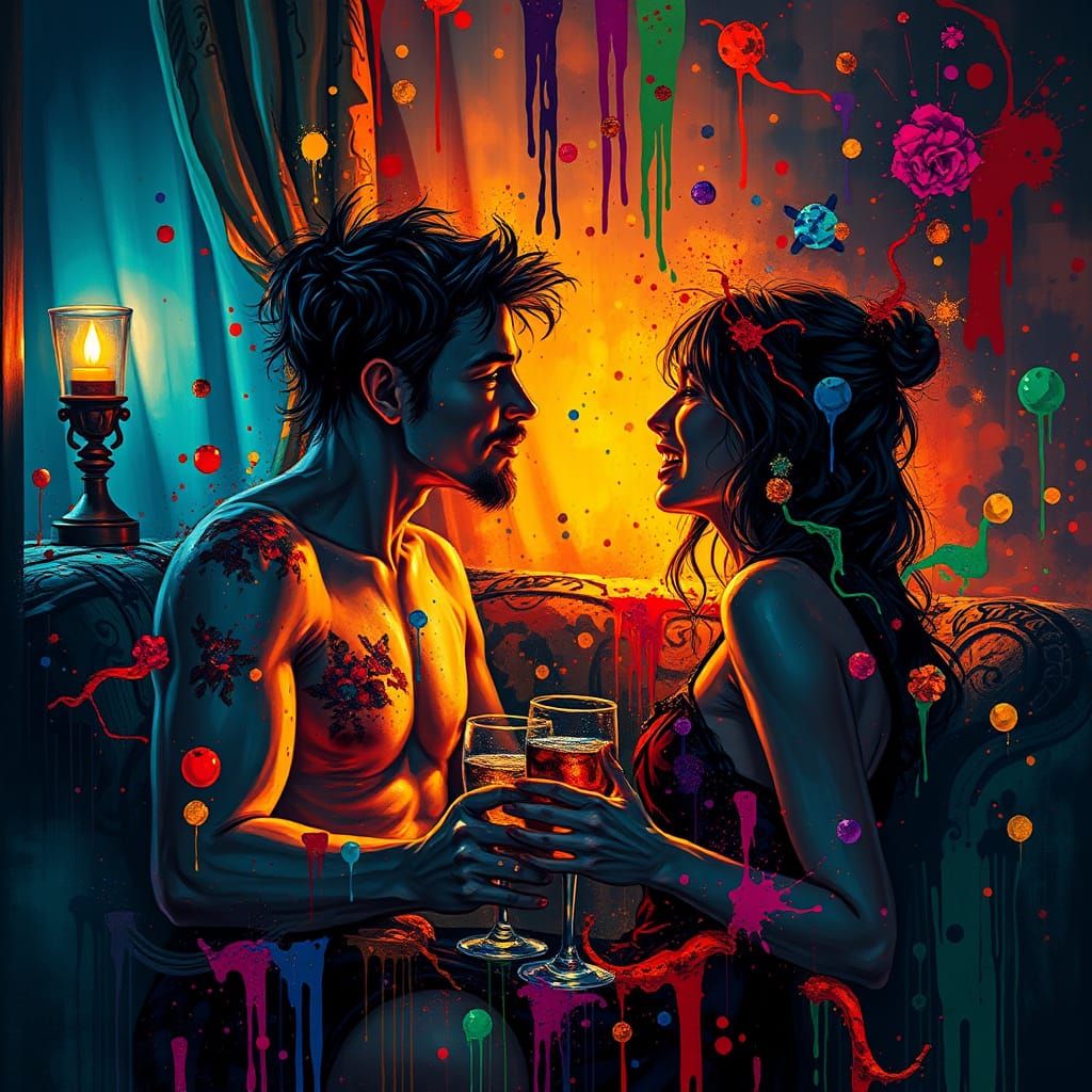 Surreal Evening of Intimate Conversation and Drunken Bliss